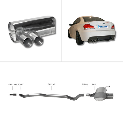 Bastuck komplettanlage bmw - bastuck,