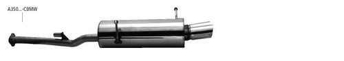 Bastuck sportauspuff bmw - sportauspuff, 316i