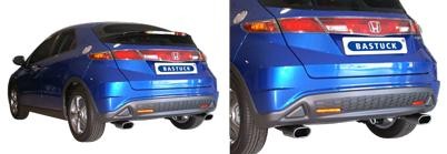 Bastuck sportauspuff honda - bastuck,