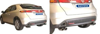 Bastuck sportauspuff honda - bastuck,