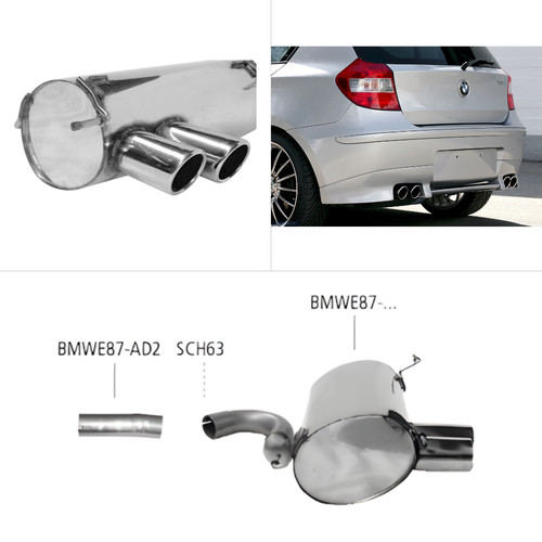 Bastuck sportauspuff bmw - bastuck, 07+