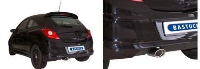 Bastuck sportauspuff opel - sportauspuff,
