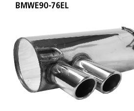 Bastuck sportauspuff bmw 325i - bastuck,