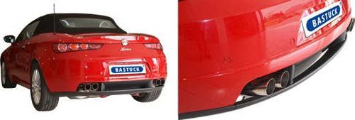 Bastuck sportauspuff alfa - sportauspuff,