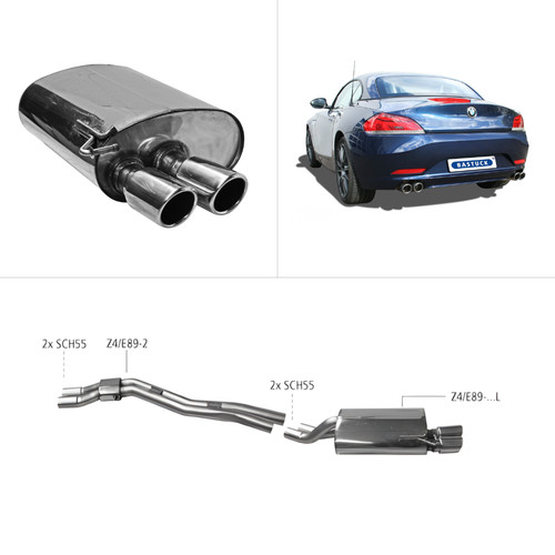Bastuck sportauspuff bmw z4 - -,