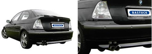 Bastuck sportauspuff bmw 325ti - sportauspuff,