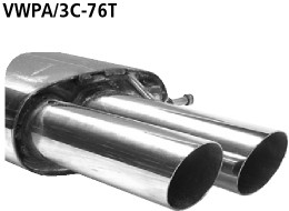 Bastuck sportauspuff passat - sportauspuff,