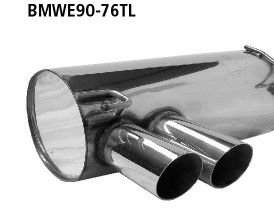 Bastuck sportauspuff adapter - bastuck, +adapter